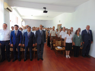 Cəbrayıl rayonunda “Qərbi Azərbaycan irsi” kitabının birinci cildinin təqdimatı keçirilib