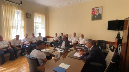 Bakı şəhəri, Nərimanov rayonunda yerləşən rayon qərargahında növbəti səyyar görüş-qəbul keçirilib