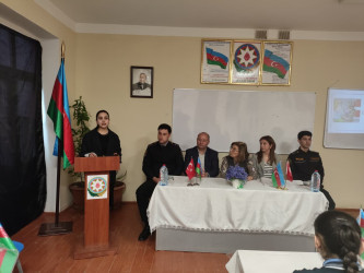 Cəbrayıl rayonunda “Uşaqları internetin zərərli təsirindən və informasiyalarından qoruyaq” mövzusunda maarifləndirici tədbir keçirilib