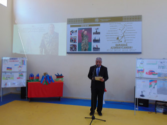 Cəbrayıl rayonunda “Şanlı qəhrəmanlıq tariximiz – Aprel döyüşləri” mövzusunda tədbir keçirilib