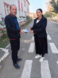 Cəbrayıl rayonunda “Gender əsaslı zorakılığa qarşı 16 günlük fəallıq” kampaniyası çərçivəsində aksiya keçirilib