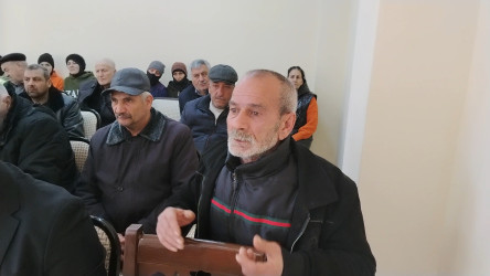 Cəbrayıl rayonunda 2026-cı ilin ilk səyyar görüş-qəbulu keçirilib