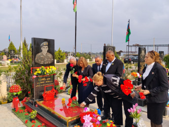 Vətən müharibəsi şəhidi İsmayılzadə Sevindik Ramil oğlunun şəhadətə yüksəlməsinin beşinci ildönümü ilə əlaqədar anım tədbiri keçirilib