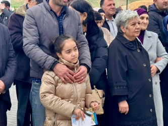 Cəbrayılın Horovlu kəndinə növbəti köç karvanı yola salınıb