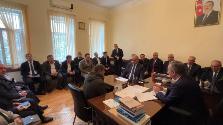 Rayon rəhbəri növbəti səyyar görüş-qəbulu Bakı şəhəri, Nərimanov rayonunda yerləşən İcra hakimiyyətinin qərargahında keçirib