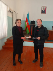 Cəbrayıl rayonunda “Gender əsaslı zorakılığa qarşı 16 günlük fəallıq” kampaniyası çərçivəsində aksiya keçirilib