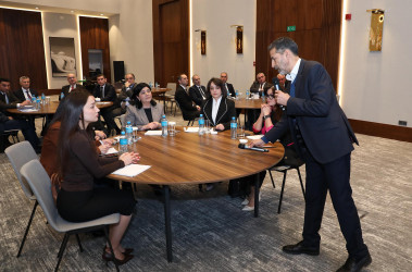 Gender məsələləri üzrə məsul şəxslər üçün təlimlər davam edir