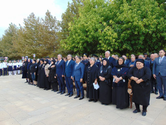 Cəbrayıl rayonunda 27 sentyabr - Anım gününün beşinci ildönümünə həsr olunmuş ümumrayon tədbiri keçirilib