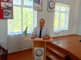 Cəbrayıl rayonunda “Milli mətbuatımızın şanlı tarixi” mövzusunda tədbir keçirilib