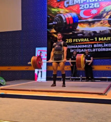 İdmançımız Osman Allahverdiyev İspaniyada keçiriləcək Ağırlıqqaldırma üzrə Avropa çemionatına vəsiqə qazanıb