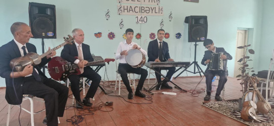 Cəbrayıl rayonunda “Üzeyir Hacıbəyli-140” mövzusunda tədbir keçirilib