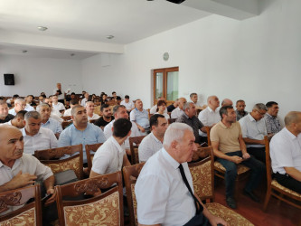 Kənd təsərrüfatının siyahıyaalınması ilə bağlı təlim keçirilmişdir