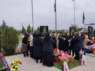 Vətən müharibəsi şəhidi İsmayılzadə Sevindik Ramil oğlunun şəhadətə yüksəlməsinin beşinci ildönümü ilə əlaqədar anım tədbiri keçirilib