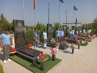 Rayonunun ümumtəhsil məktəblərində 27 sentyabr “Anım günü”nün altıncı ildönümünə həsr olunmuş tədbirlər keçirilib