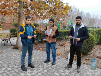 Cəbrayıl rayonunda “Elektrik enerjisinə qənaət edək!” mövzusunda aksiya keçirilib