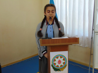 Cəbrayıl rayonunda “Şanlı qəhrəmanlıq tariximiz – Aprel döyüşləri” mövzusunda tədbir keçirilib