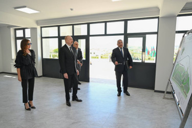 Azərbaycan Respublikasının Prezidenti İlham Əliyev və birinci xanım Mehriban Əliyeva mayın 9-da Cəbrayıl rayonunun Şükürbəyli kəndinin açılışında iştirak ediblər.