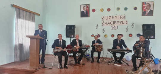 Cəbrayıl rayonunda “Üzeyir Hacıbəyli-140” mövzusunda tədbir keçirilib