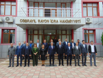 Cəbrayıl rayonunda 27 sentyabr - Anım gününün beşinci ildönümünə həsr olunmuş ümumrayon tədbiri keçirilib