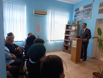 Cəbrayıl rayonunda “Müstəqilliyimizin bərpasından gələcəyə” mövzusunda tədbir keçirilib