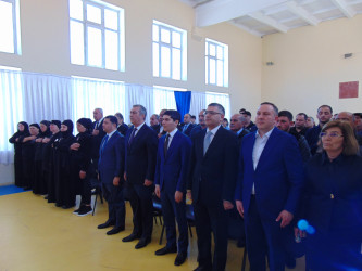 Cəbrayıl rayonunda “Şanlı qəhrəmanlıq tariximiz – Aprel döyüşləri” mövzusunda tədbir keçirilib