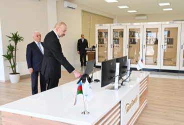 Azərbaycan Respublikasının Prezidenti İlham Əliyev mayın 9-da Cəbrayıl rayonunun Soltanlı kəndində “AzərEnerji” ASC-nin 330 kV-luq “Şəfəq” yarımstansiyasının açılışında iştirak edib