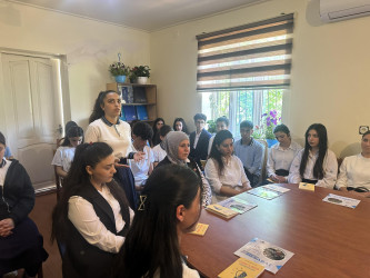 Milli Məclisinin deputatı Ceyhun Məmmədovla görüş keçirilib