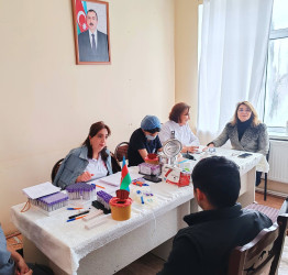 Cəbrayıl rayonunda “Talassemiyasız həyat naminə” proqramı çərçivəsində qanvermə aksiyası keçirilib