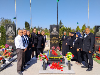 Şəhid Qəhrəmanov Ruhin Əşrəf oğlunun doğum günü qeyd olunub