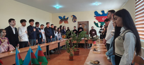 Cəbrayıl rayonunda məzun tələbələrlə görüş keçirilib