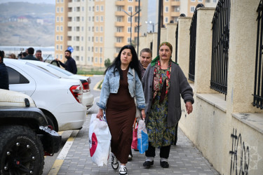 Şükürbəyli kəndinə növbəti köç karvanı yola salınıb