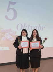 Təhsil işçilərimiz təltif edilib