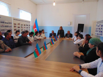 Cəbrayıl rayonunda “Azərbaycanın müstəqilliyi əbədidir, dönməzdir!” mövzusunda tədbir keçirilib