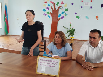 Cəbrayıl rayonunda  “Uşaqların asudə vaxtını səmərəli təşkil edək” adlı tədbir keçirilib