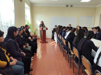 Cəbrayıl rayonunda “Məişət zorakılığına son!” mövzusunda tədbir keçirilib