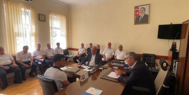 Bakı şəhəri, Nərimanov rayonunda yerləşən rayon qərargahında növbəti səyyar görüş-qəbul keçirilib