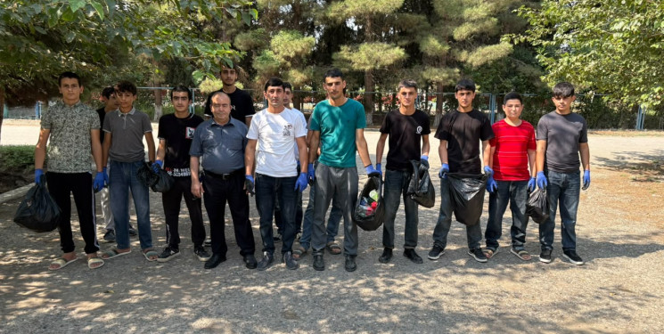 “Şəhərsalma və Memarlıq İli” çərçivəsində təmizlik aksiyası keçirilib