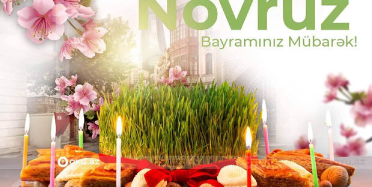 Novruz bayramı münasibətilə təbrik