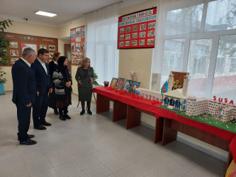 Cəbrayıl rayonunda 27 sentyabr – Anım Gününün beşinci ildönümü ilə əlaqədar  sərgi təşkil edilib