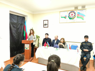 Cəbrayıl rayonunda “Uşaqları internetin zərərli təsirindən və informasiyalarından qoruyaq” mövzusunda maarifləndirici tədbir keçirilib