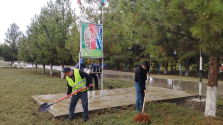 Cəbrayıl rayonunda 27 sentyabr – Anım Gününün beşinci ildönümü ilə əlaqədar təmizlik-abadlıq işləri aparılıb