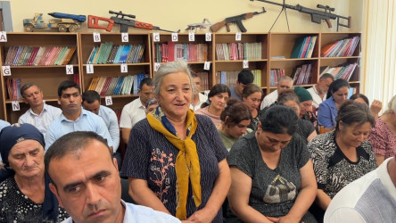 5 saylı Cəbrayıl qəsəbəsində səyyar görüş-qəbul keçirilib