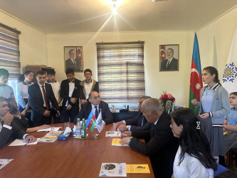 Milli Məclisinin deputatı Ceyhun Məmmədovla görüş keçirilib
