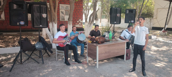 “N” saylı hərbi hissədə görüş keçirilib