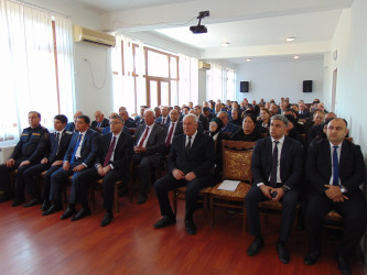 Cəbrayıl rayonunda 8 noyabr - Zəfər Gününün beşinci ildönümü münasibətilə ümumrayon tədbiri keçirilib