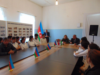 Cəbrayıl rayonunda “Azərbaycanın müstəqilliyi əbədidir, dönməzdir!” mövzusunda tədbir keçirilib