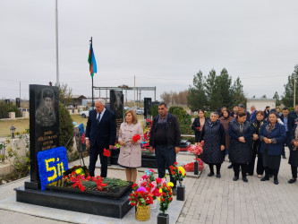 Süleymanov Əyyub Rasim oğlunun şəhadətə yüksəlməsinin beşinci ildönümü ilə əlaqədar anım tədbiri keçirilib