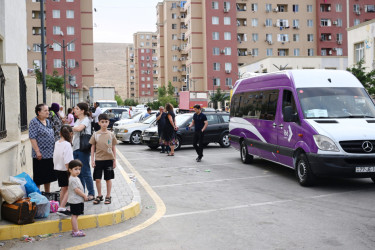 Azərbaycan Respublikasının Prezidenti  İlham Əliyevin tapşırığına əsasən, işğaldan azad edilmiş Cəbrayıl şəhərinə növbəti köç karvanı yola salınıb