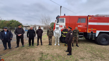 Cəbrayıl rayonunda “1 mart - Ümumdünya Mülki Müdafiə günü” ilə əlaqədar maarifləndirici tədbir keçirilib