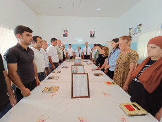 Cəbrayıl rayonunda “Ana dilimizi sevək, qoruyaq və yaşadaq” mövzusunda tədbir keçirilib